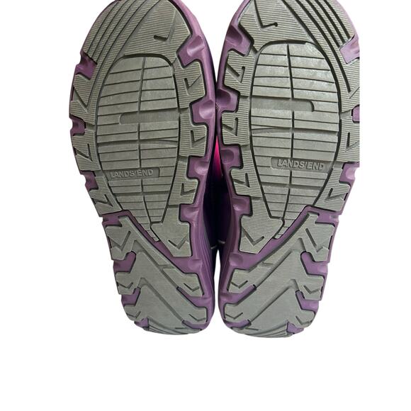 Lands’ End Snow Flurry Boots Youth 7 (Fits Women 8.5-9)Thermolite Waterproof NWT - Picture 5 of 13